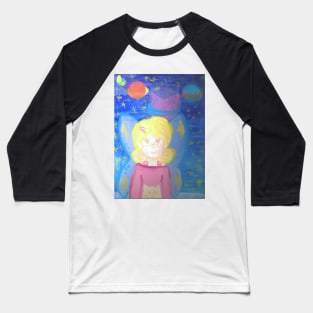 Kawaii Space Fairy Baseball T-Shirt